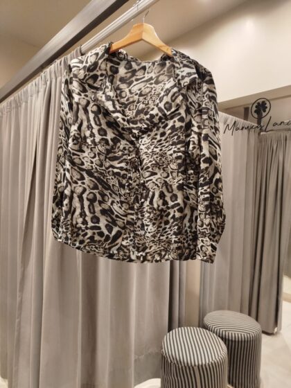 CAMI SEDA PRINT NEGRO